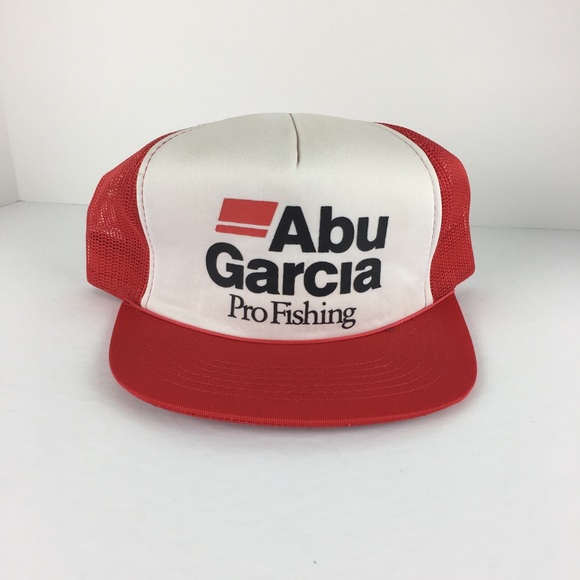headwear Other - Vintage Abu Garcia pro fishing SnapBack hat red